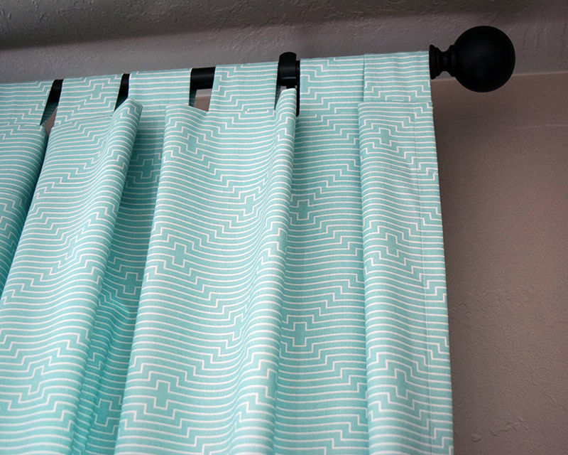 Make This: Tab Top Curtains Tutorial – The Cloth Parcel