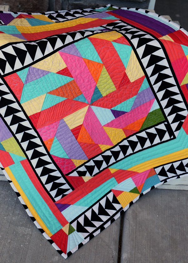 Inspiration: Audrey’s Modern Quilt Guild Challenge Quilt